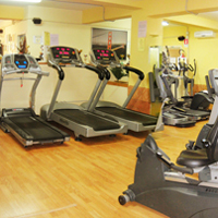 Panoramica Sala Palestra Fitworld Club Salerno