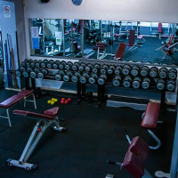 Sala Pesi della Palestra Fitworld Club Salerno