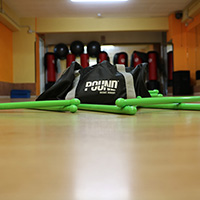 Attrezzi per il Pound Fit della Palestra Fitworld Club Salerno